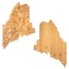 U.S. Destination Bamboo Cutting and Serving Boards - Maine