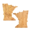 U.S. Destination Bamboo Cutting and Serving Boards - Minnesota
