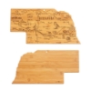 U.S. Destination Bamboo Cutting and Serving Boards - Nebraska