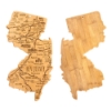 U.S. Destination Bamboo Cutting and Serving Boards - New Jersey