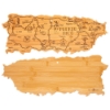 U.S. Destination Bamboo Cutting and Serving Boards - Puerto Rico
