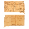 U.S. Destination Bamboo Cutting and Serving Boards - South Dakota