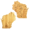 U.S. Destination Bamboo Cutting and Serving Boards - Wisconsin