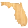 U.S. State Shaped Bamboo Cutting and Serving Boards - Florida