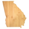 U.S. State Shaped Bamboo Cutting and Serving Boards - Georgia