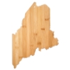 U.S. State Shaped Bamboo Cutting and Serving Boards - Maine