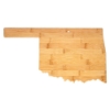 U.S. State Shaped Bamboo Cutting and Serving Boards - Oklahoma