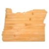 U.S. State Shaped Bamboo Cutting and Serving Boards - Oregon