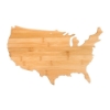 U.S. State Shaped Bamboo Cutting and Serving Boards - United States