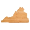U.S. State Shaped Bamboo Cutting and Serving Boards - Virginia