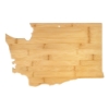 U.S. State Shaped Bamboo Cutting and Serving Boards - Washington