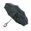 Stratton Reversible Umbrella - GRNBL_Green Plaid_Blue