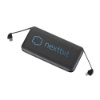 Volt UL Listed 10000 mAh Built-in Cable Powerbank - Black
