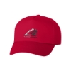 Valucap 8869 Five Panel Twill Cap - Red
