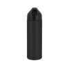 EasyFlow Recycled Aluminum Bottle w Straw Lid - Black