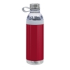 Dual Opening Stainless Steel Water Bottle - 20 Oz. - Red