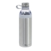 Dual Opening Stainless Steel Water Bottle - 20 Oz. - Silver