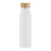 Treez Stainless Steel Tumbler with Wood Lid - 20 oz. - White