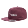 Yupoong 6502 Unstructured Five-Panel Snapback Cap - Maroon