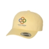 Yupoong 6245PT Peached Cotton Twill Dad Cap - Yellow