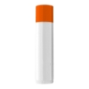 SPF 15 Lip Balm in White Tube with Colored Cap - Orange