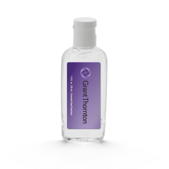 1 oz Clear Sanitizer in Oval Bottle - Ns
