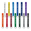 3/4" Sewn Polyester wrist Keychain with Metal Split-Ring - Group