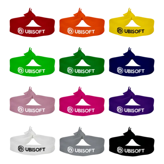 3/4" Elastic Fold-Over Wristband - Group