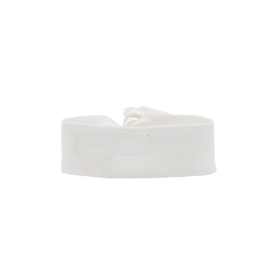 3/4" Dye-Sublimated Elastic Fold-Over Wristband - Default
