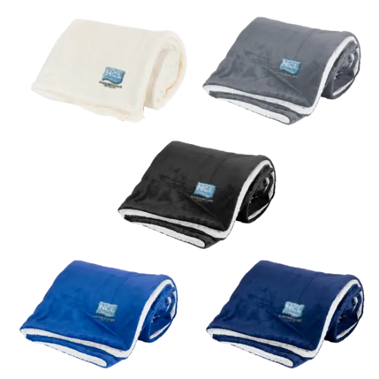 Mink Sherpa Blanket - Solid - Group