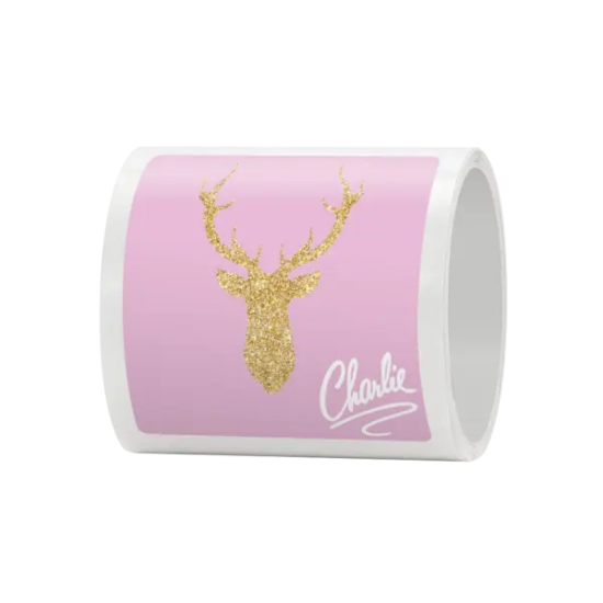 5" x 5" Rounded Corner Roll Labels - Group