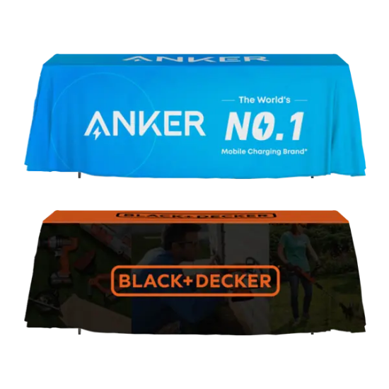 Drape Openback 6' Table Cloth - Group