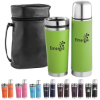 Leatherette Tumbler / Vacuum Bottle Set - Group