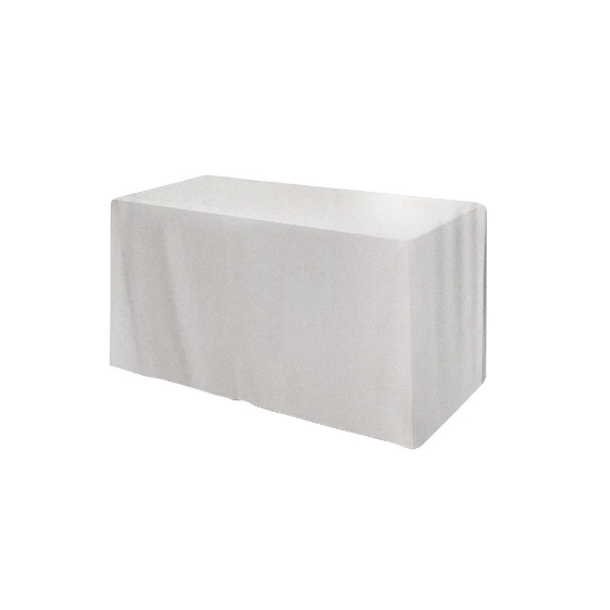 IMPORT 4' Fitted Open-Back Full-Color Table Throw - Default