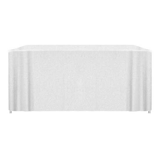 IMPORT 6' Fitted Open-Back Full-Color Table Throw - Default