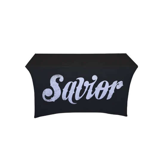 IMPORT 4' Stretch Full Color Table Throw - Default