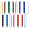 IMPORT Rush 3/4" Polyester 2-Ended Lanyard with Dual Silver Metal Crimp & Split-Ring - Group