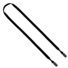 1/2" Cotton Double Bulldog Clip Lanyard - Group