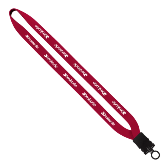 3/4" Neoprene Lanyard with Plastic Snap Buckle Release - Group