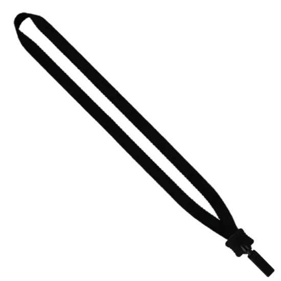 1/2" Smooth Nylon Lanyard with Plastic Clamshell & Bulldog Clip - Group