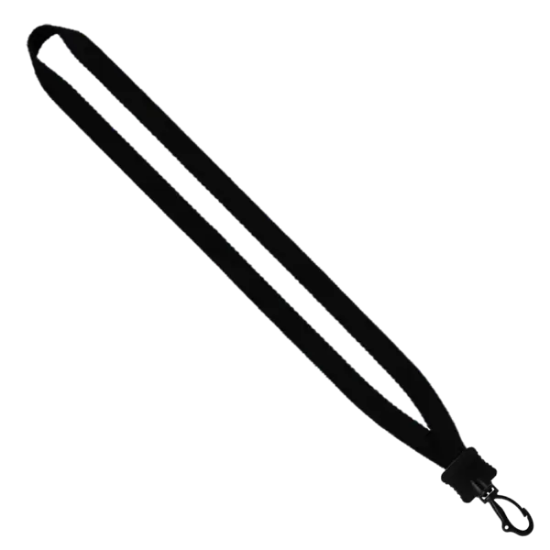 1/2" Smooth Nylon Lanyard with Plastic Clamshell & Swivel Snap Hook - Group