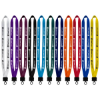 3/4" Smooth Nylon Lanyard with Plastic Clamshell & O-Ring - Group