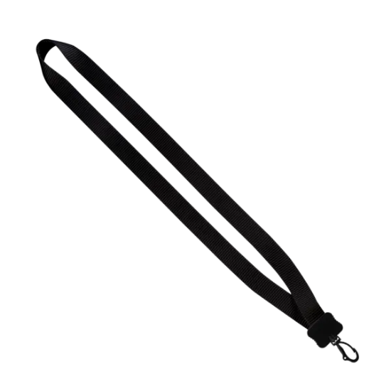 3/4" Smooth Nylon Lanyard with Plastic Clamshell & Swivel Snap Hook - Group