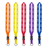 3/4" Polyester Lanyard with Slide Buckle Release & Split-Ring - Group