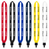 3/4" Polyester Lanyard with Non-Swivel Plastic Hook - Group