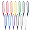 3/4" Polyester Lanyard with Metal Crimp & Split-Ring - Group