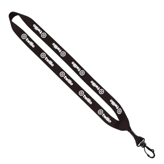 3/4" Polyester Lanyard with Swivel Snap Hook - Group