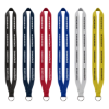 3/4" Polyester Lanyard with Sewn Silver Metal Split-Ring - Group
