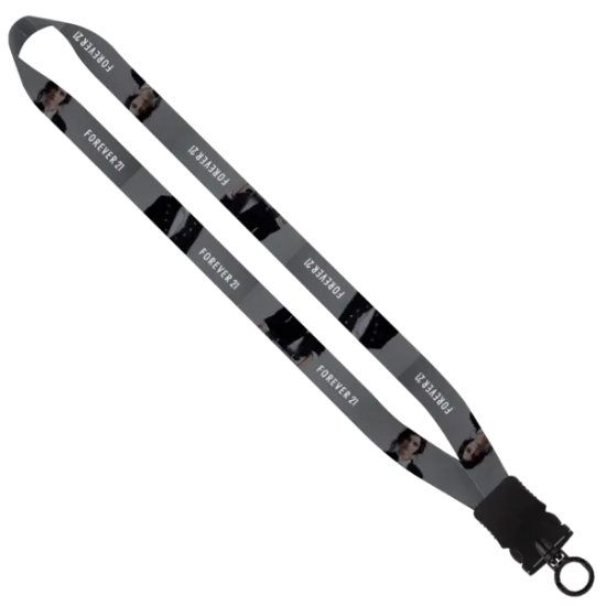 3/4" Dye-Sublimated Waffle Weave Lanyard - Group