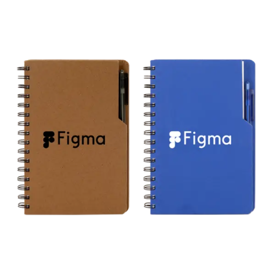 Kraft Notebook w/ Pen - Group